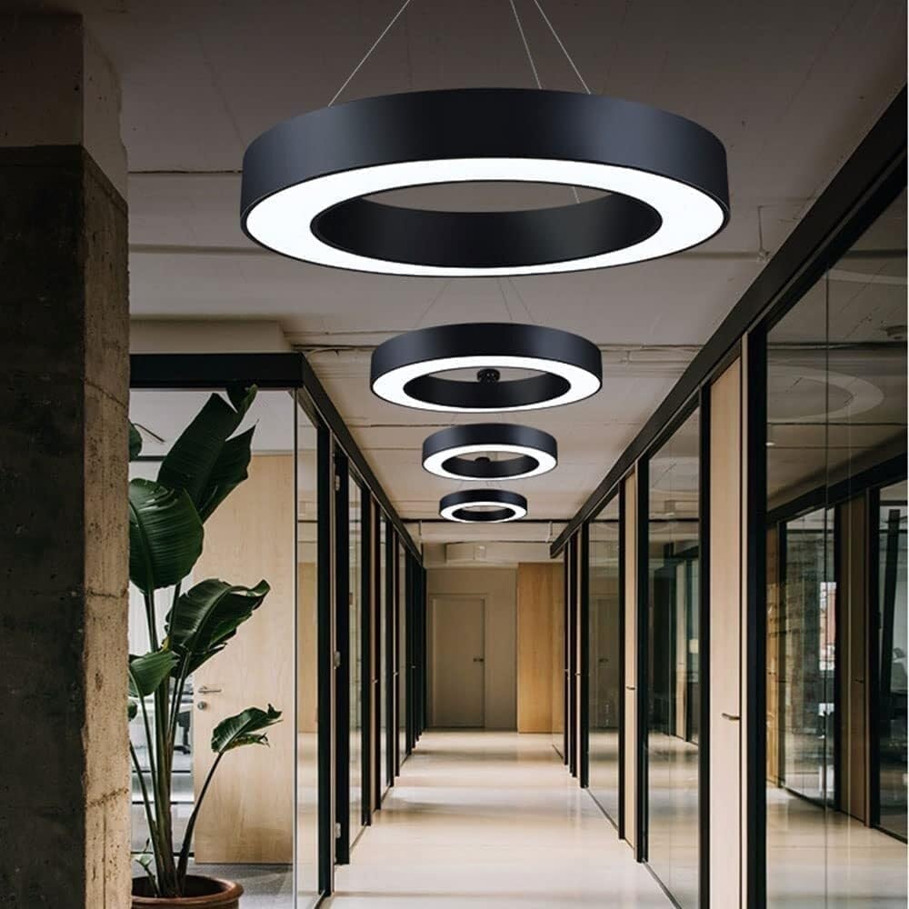 LAMPARA LED COLGANTE REDONDO LUNA 600MM 42W - Ledinnova