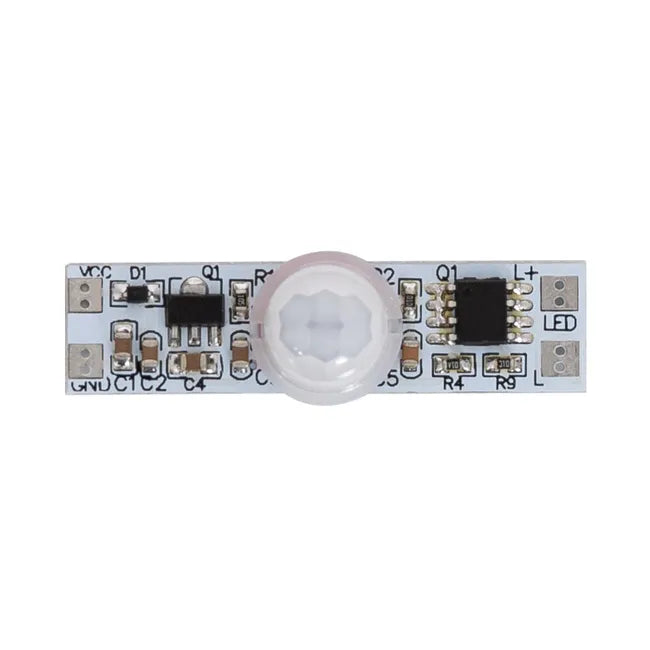 Interruptor Sensor de Movimiento PIR | Encendido Automático 12V–24V - Ledinnova
