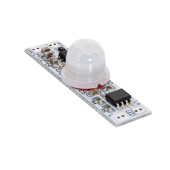 Interruptor Sensor de Movimiento PIR | Encendido Automático 12V–24V - Ledinnova