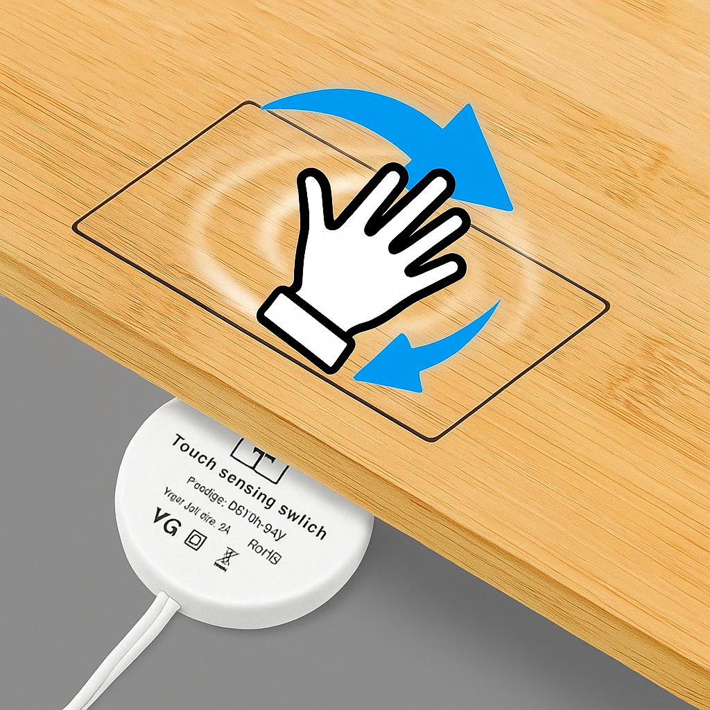 Interruptor Touch Sensor para Superficies | Activación Táctil y Dimerizable 12V-24V - Ledinnova