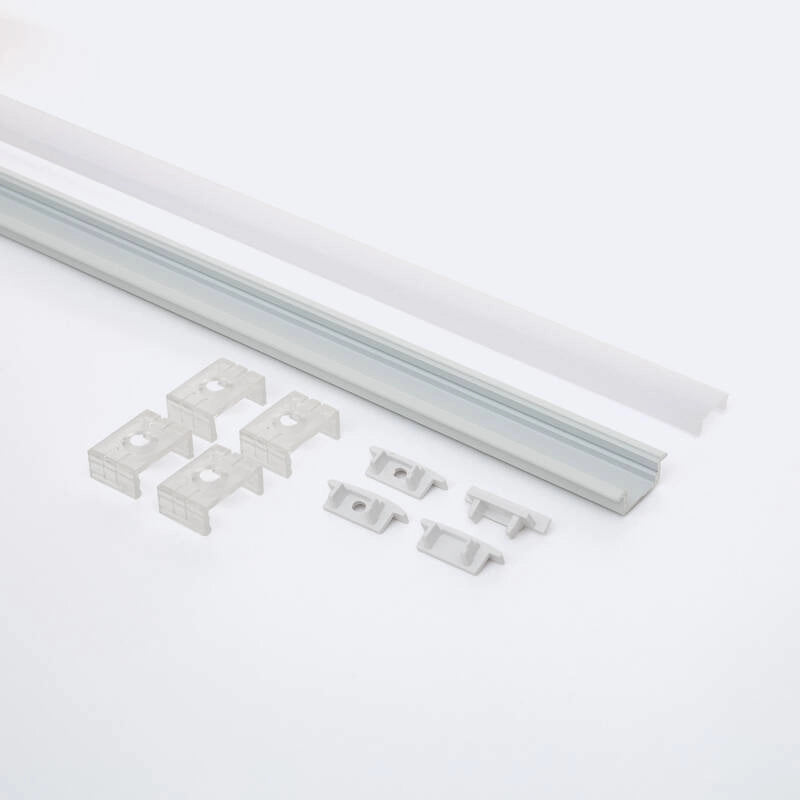 PERFIL PARA CINTA LED 2M EMBUTIDO - Ledinnova
